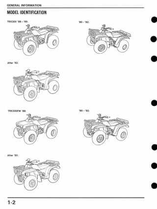 1993 honda fourtrax 300 repair manual