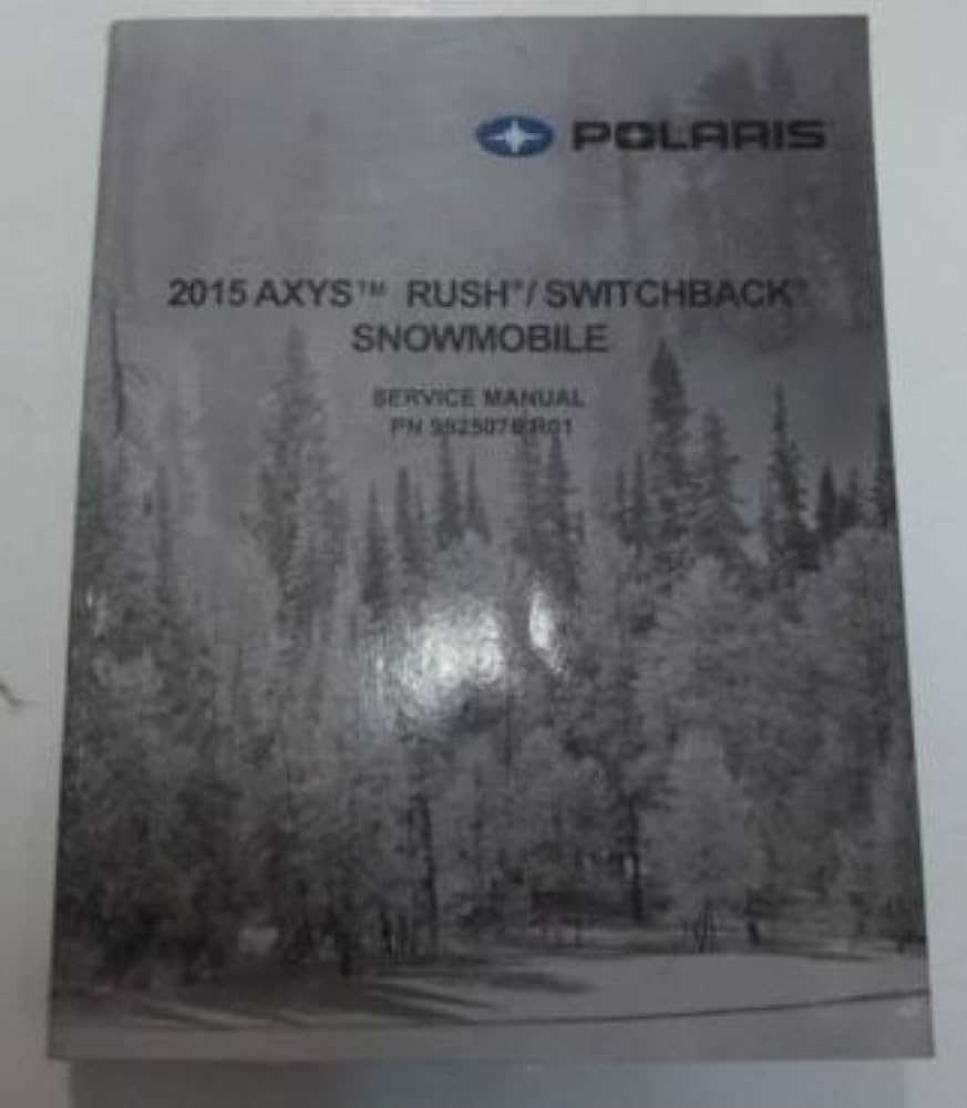 polaris snowmobile repair manuals