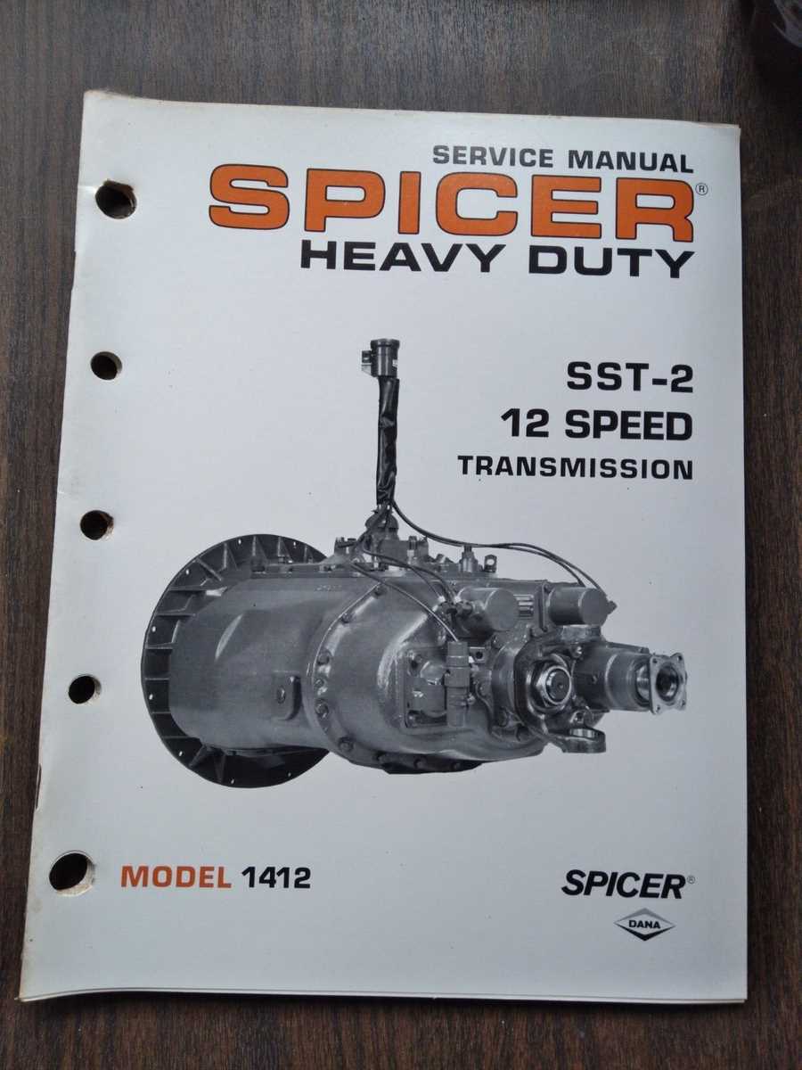 dana spicer transmission repair manual