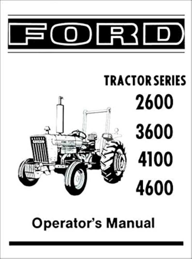 ford 3600 tractor repair manual