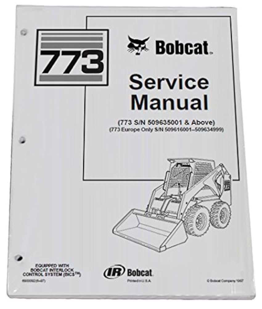 773 bobcat skid steer repair manual