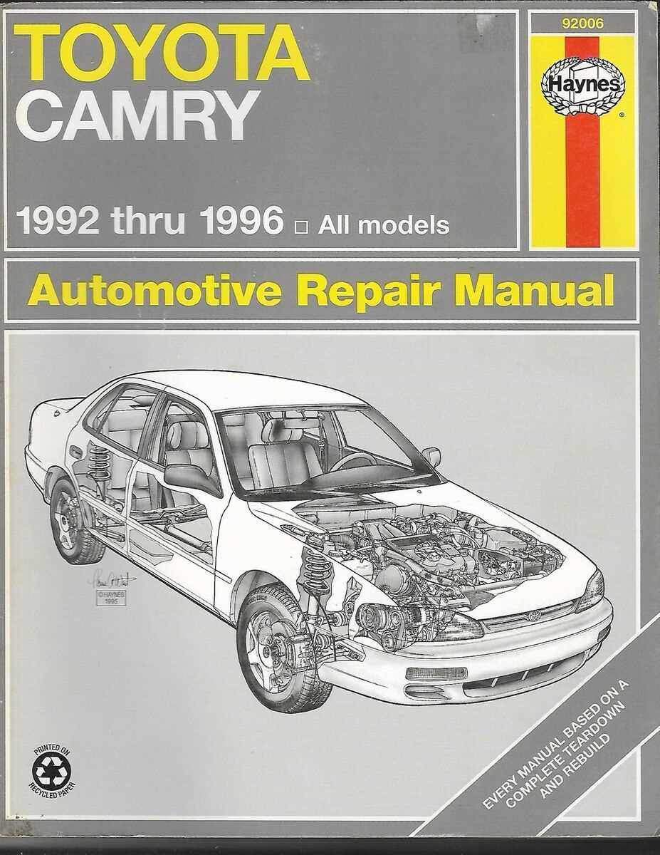 2015 camry repair manual