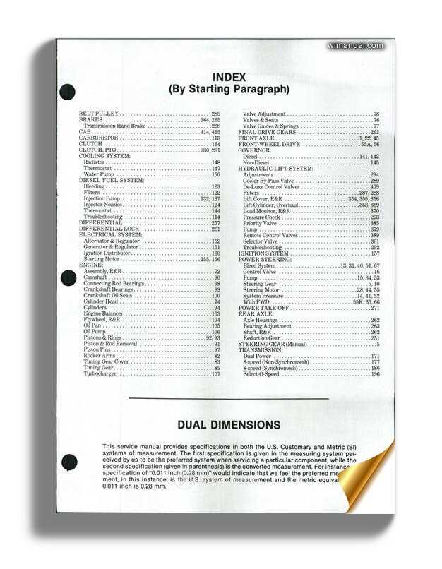 ford 7600 repair manual