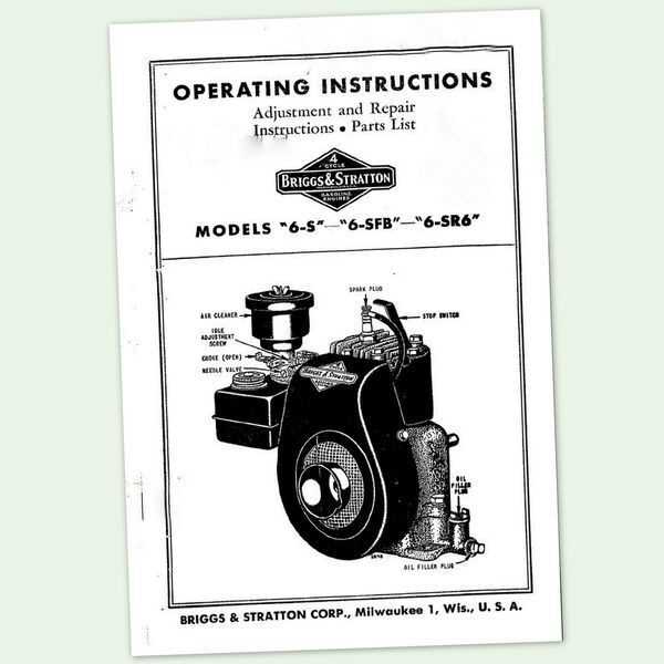 briggs & stratton repair manual all models