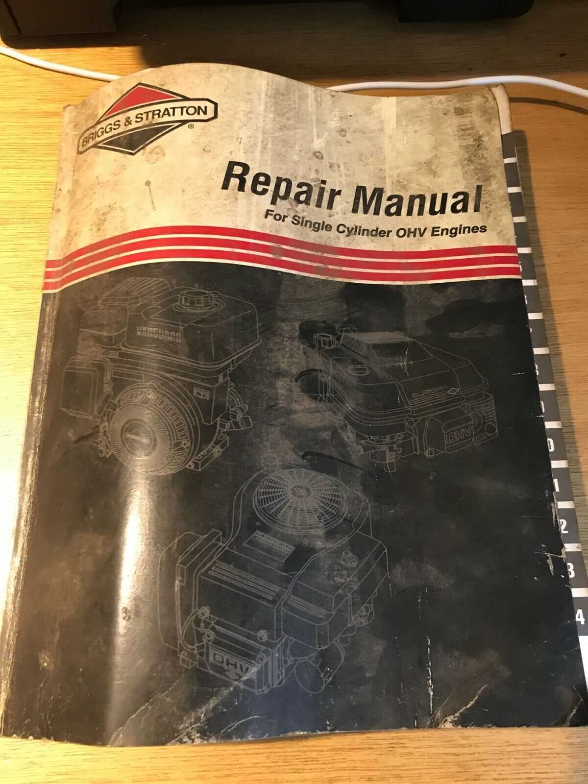 briggs and stratton single cylinder repair manual