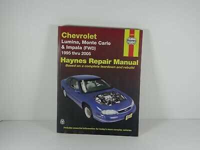 2005 impala repair manual