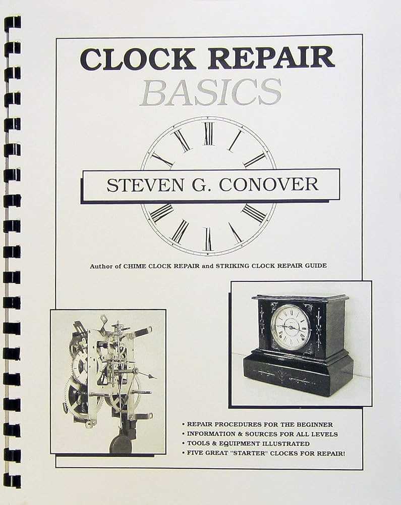 mantel clock repair manual