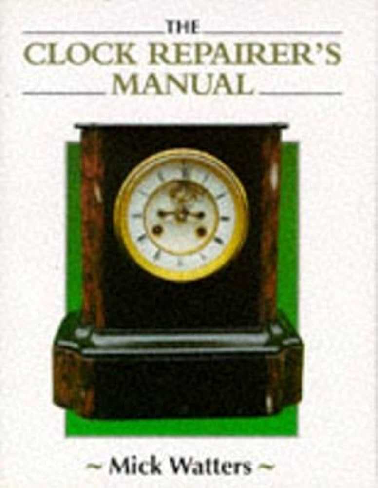 mantle clock repair manual