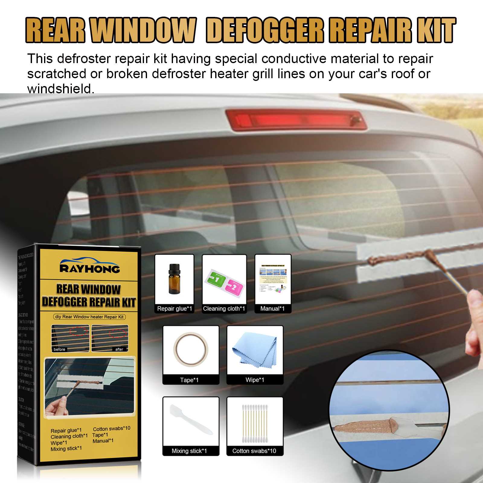 manual car window repair