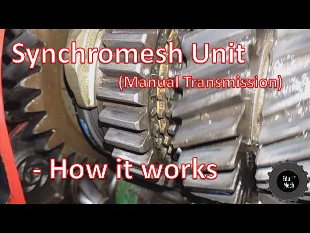 manual transmission synchronizer repair