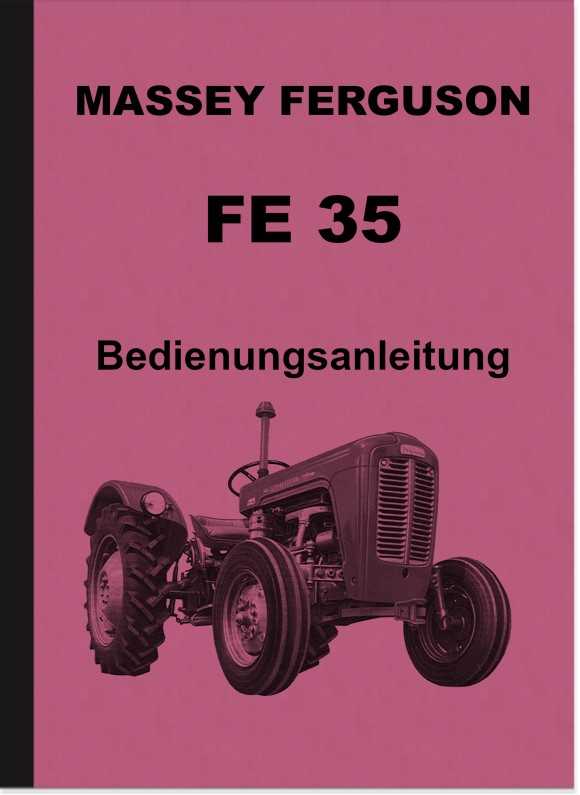 massey ferguson 35 repair manual