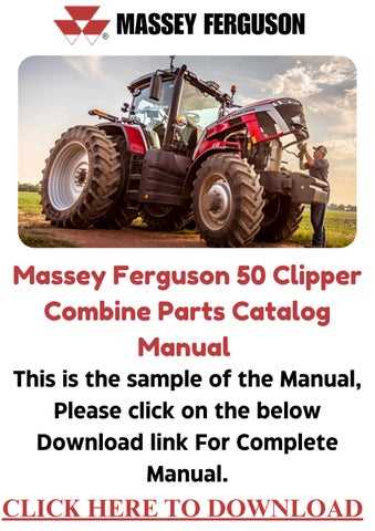 massey ferguson 50 repair manual