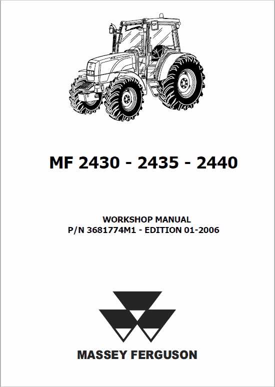 massey ferguson repair manuals