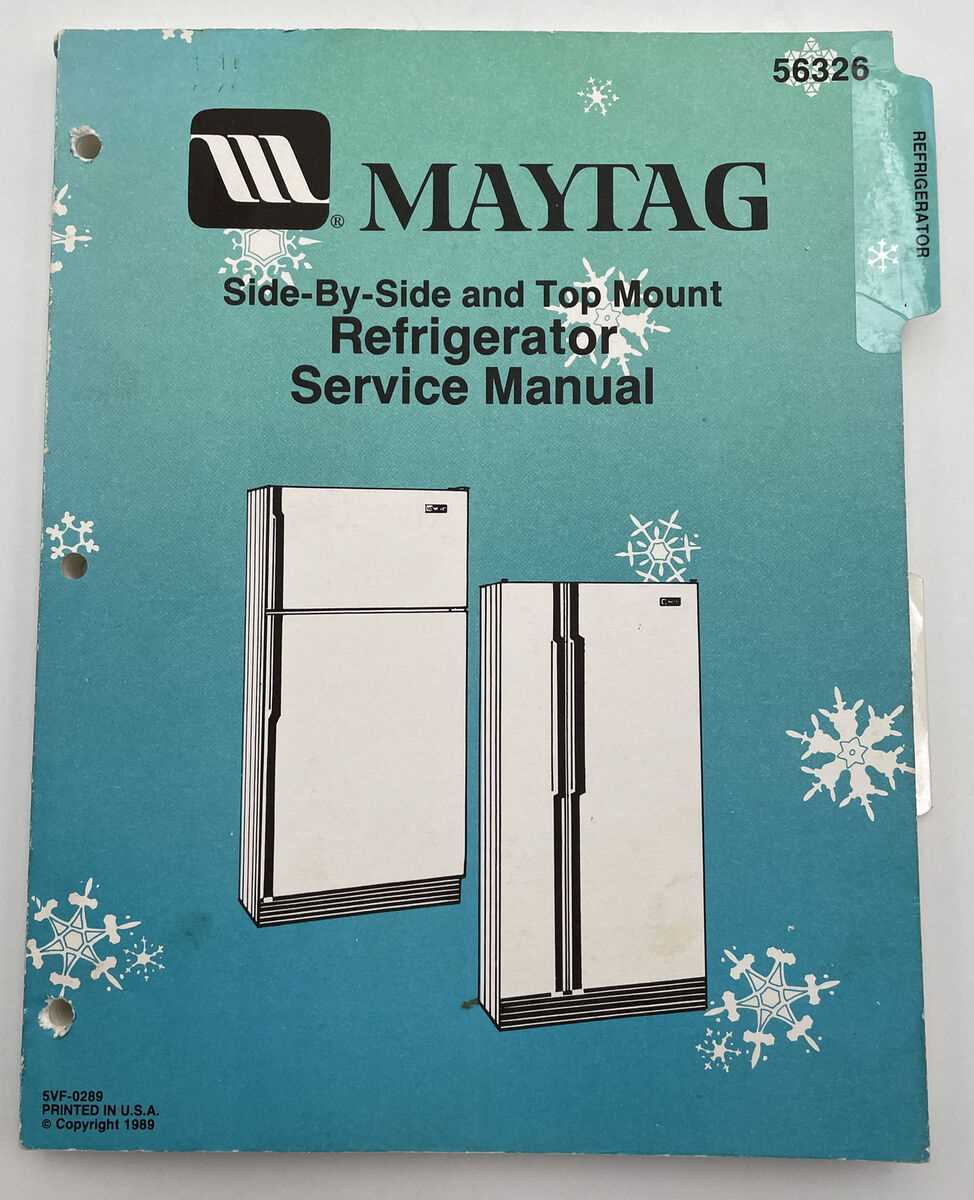 maytag a482 repair manual