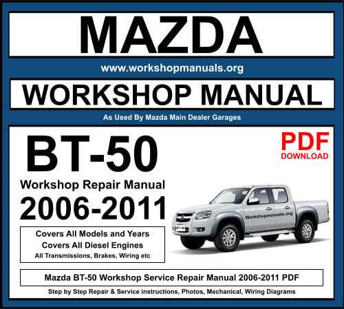 mazda 5 repair manual