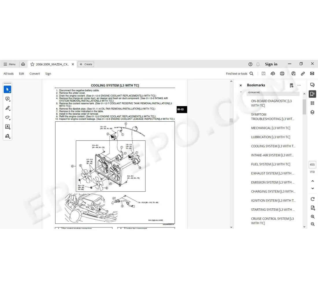 mazda cx 3 service & repair manual