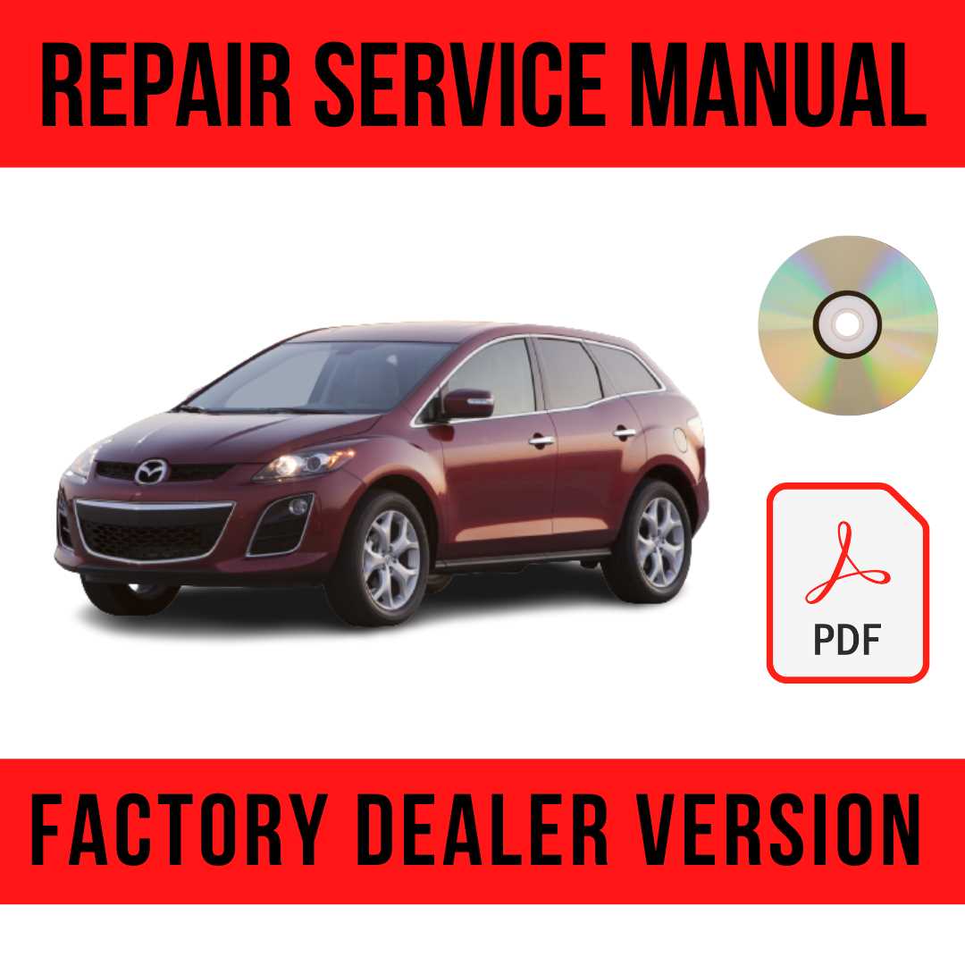 mazda cx 7 repair manual