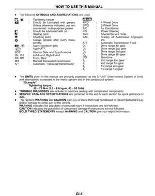 2000 nissan frontier repair manual