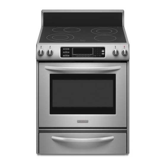 kitchenaid stove repair manual