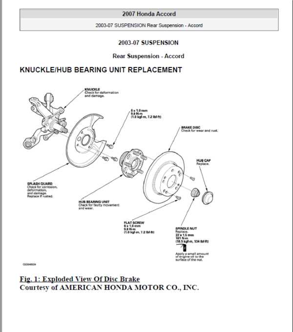 2003 accord repair manual