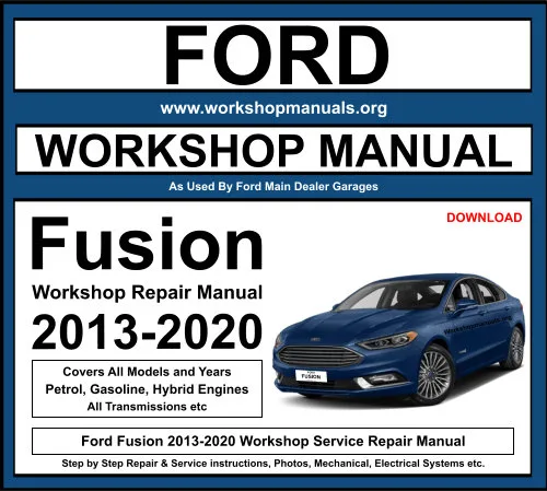 2014 ford fusion repair manual