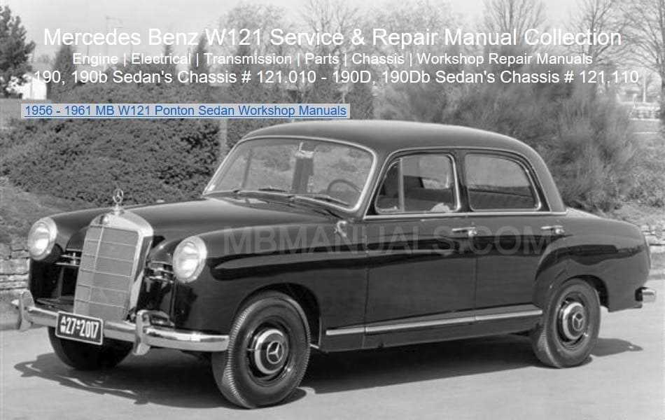 mercedes benz all models service repair workshop manual