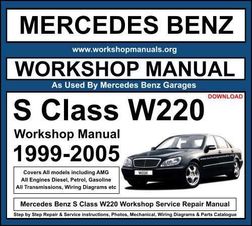 mercedes benz service and repair manual