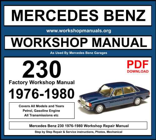 mercedes benz w126 repair manual