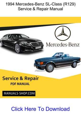 mercedes r129 repair manual