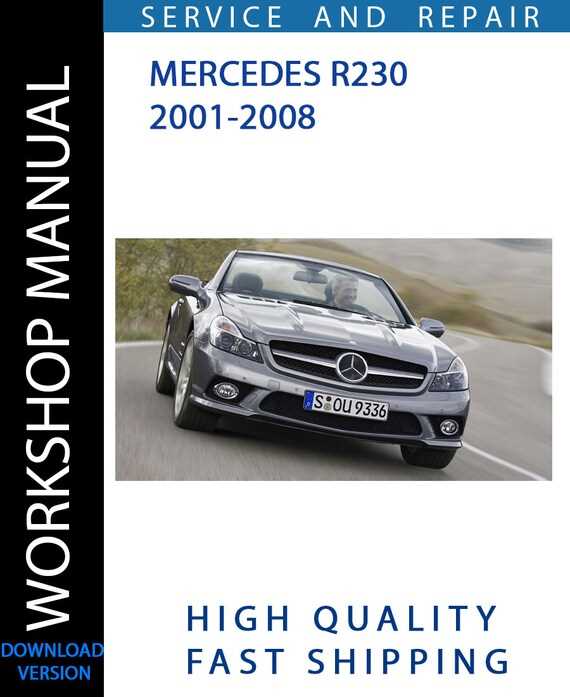 mercedes r230 repair manual