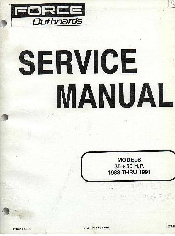 mercury 50 hp outboard repair manual