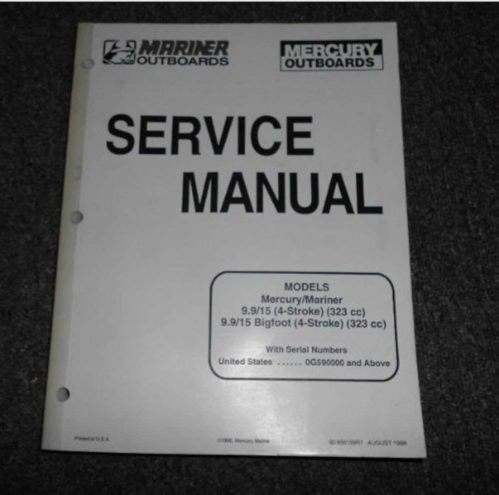 mercury 9.9 4 stroke repair manual