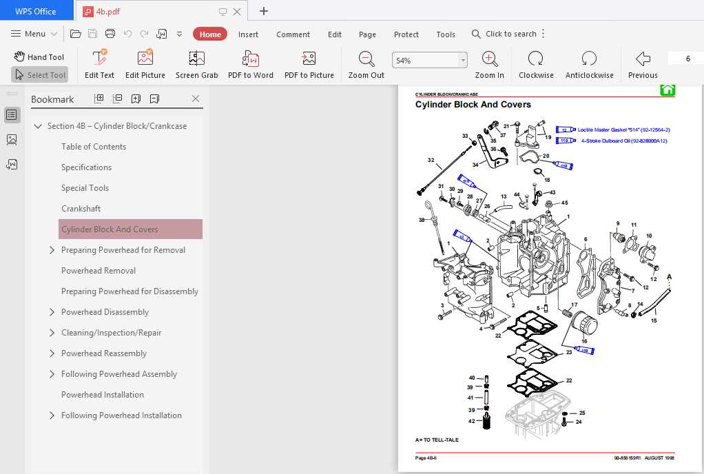 mercury 9.9 repair manual