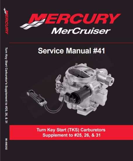 mercury boat motor repair manual