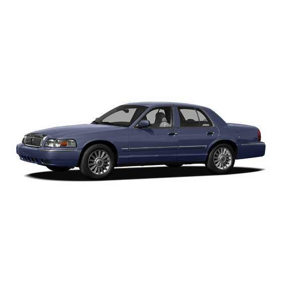 mercury grand marquis repair manual