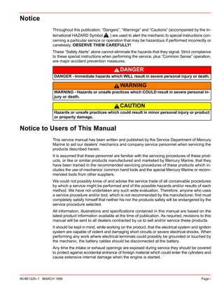 mercury inboard 3.0 litre repair manual