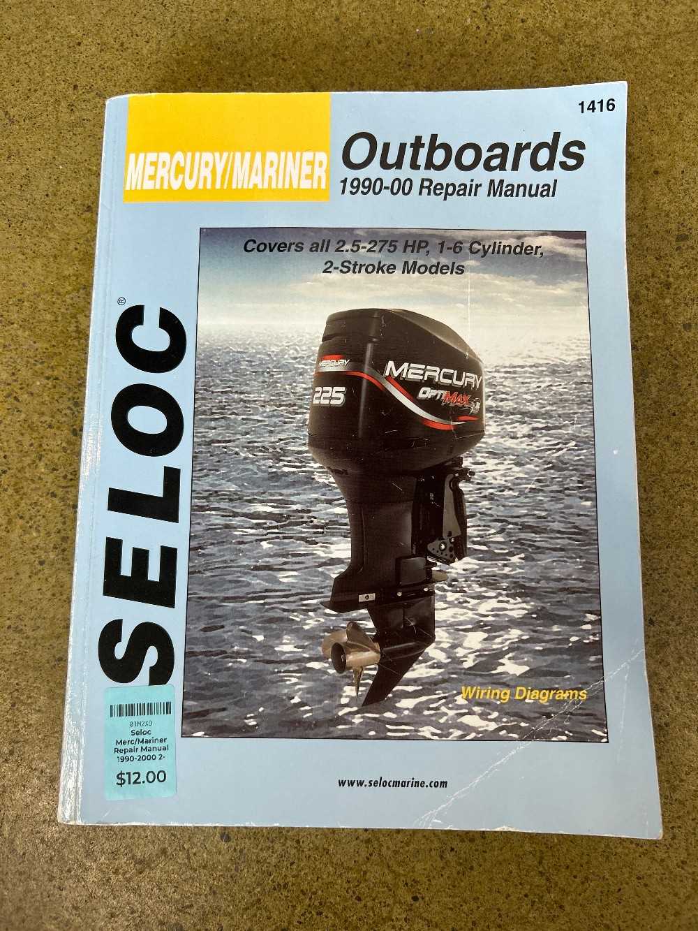 mercury mariner outboard repair manual