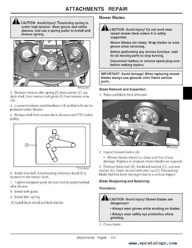 john deere z445 repair manual