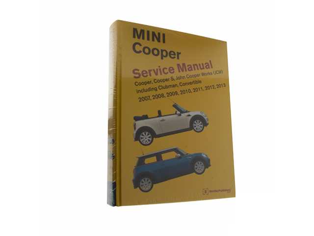 mini cooper s repair manual