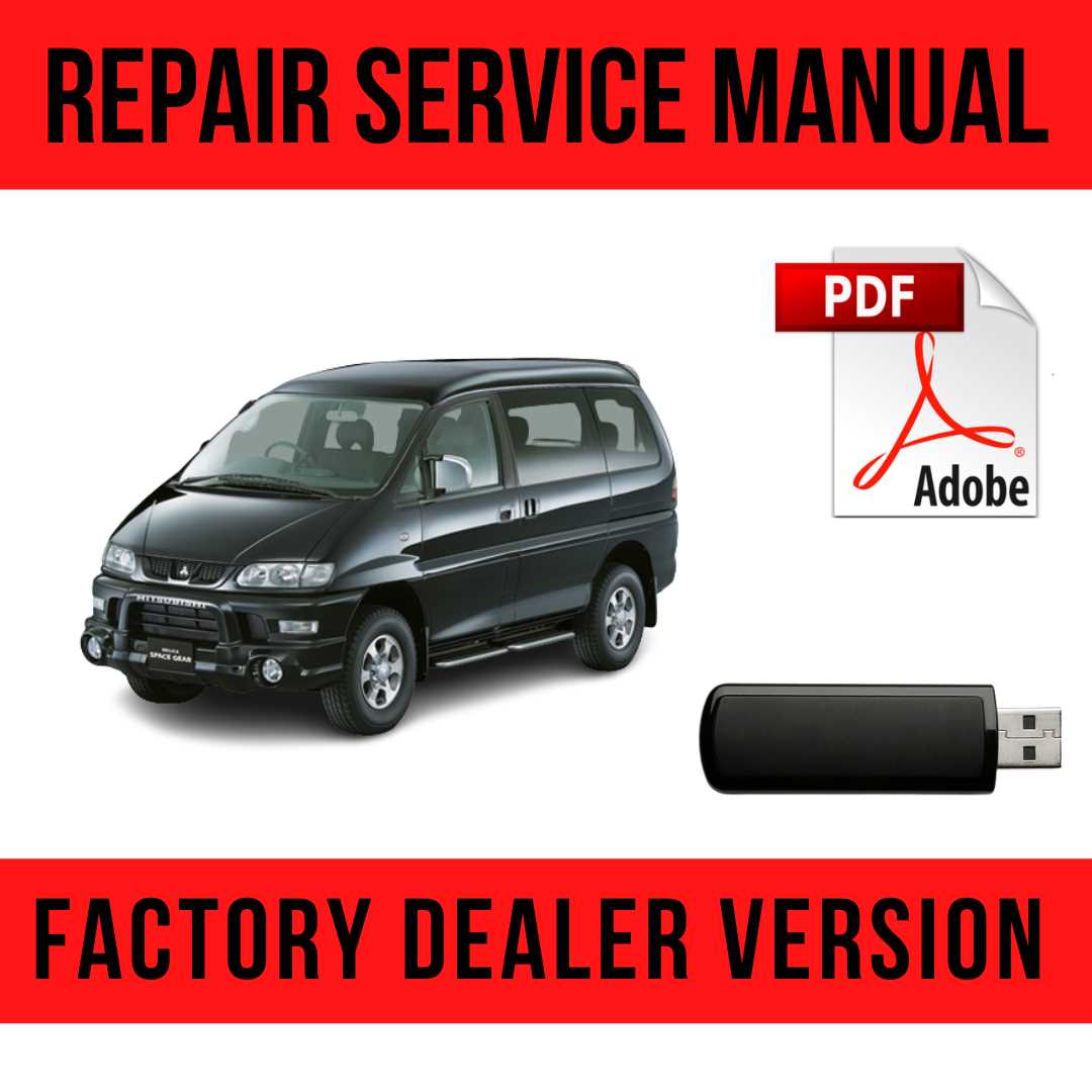 mitsubishi delica repair manual