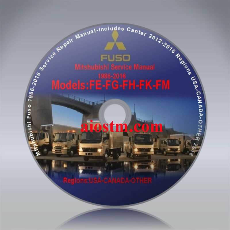 mitsubishi fuso service repair manual