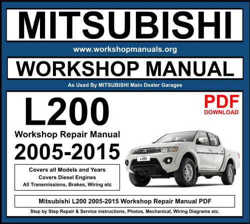 mitsubishi transmission repair manual