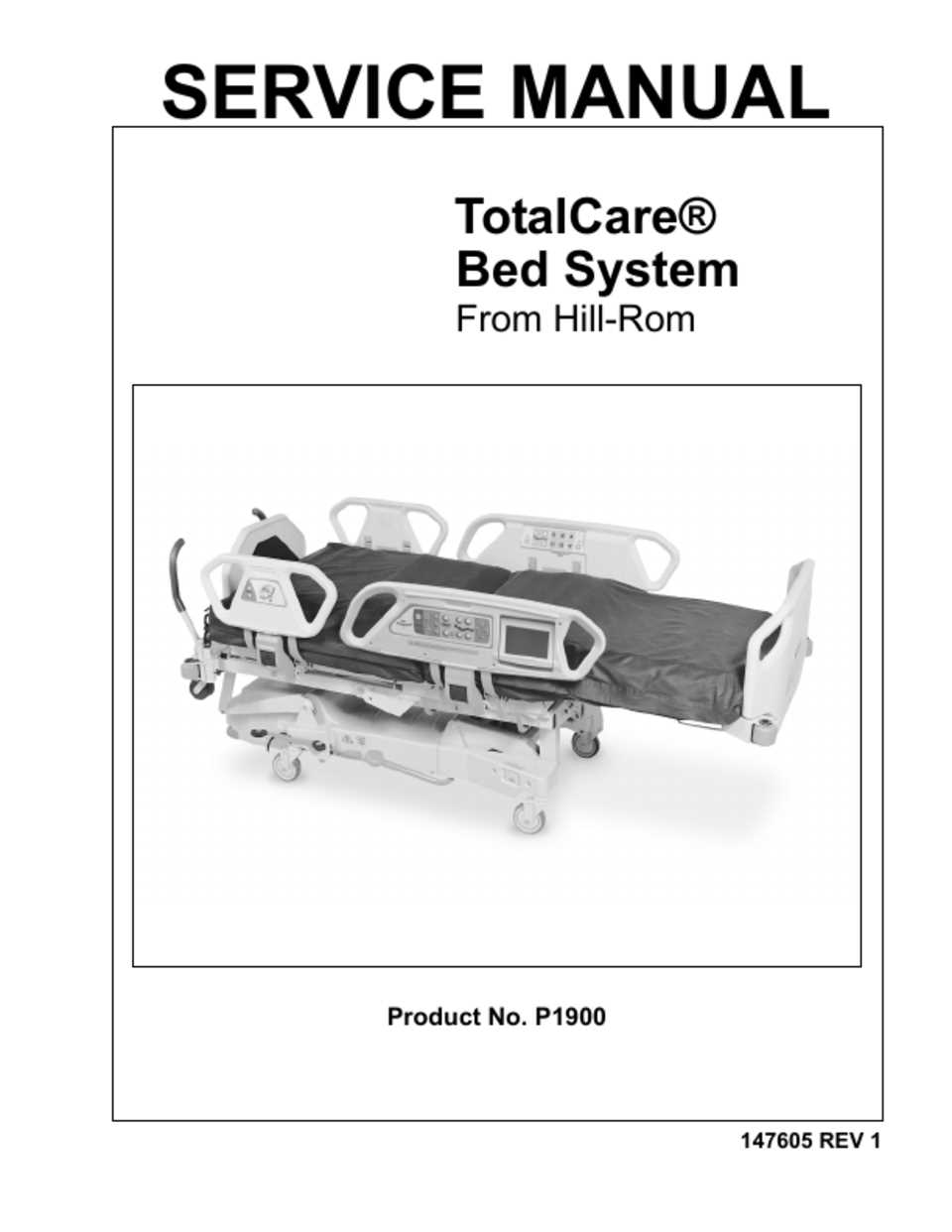 hill rom bed repair manual