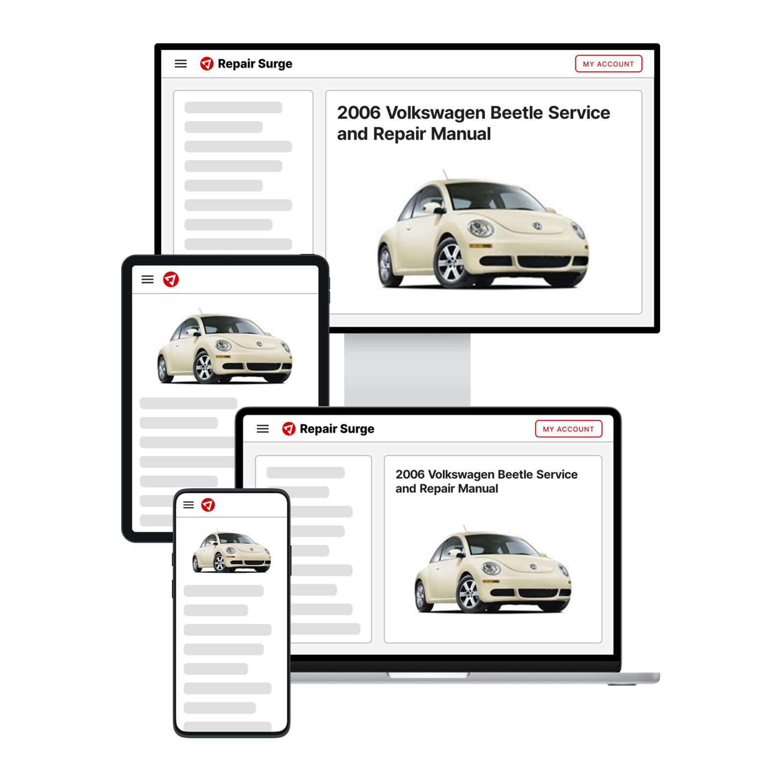 2006 vw beetle repair manual