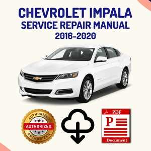 2012 chevy impala repair manual