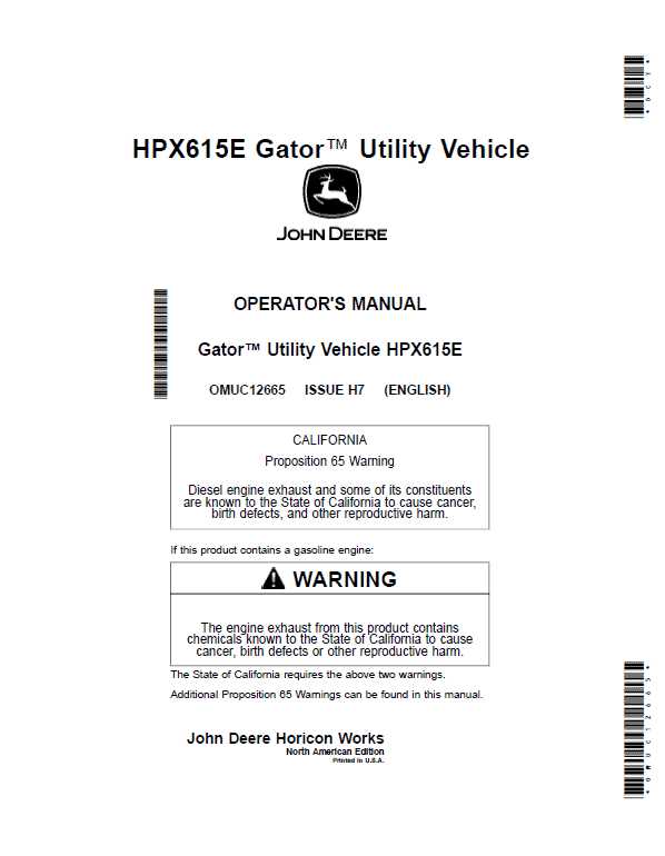 john deere gator hpx repair manual