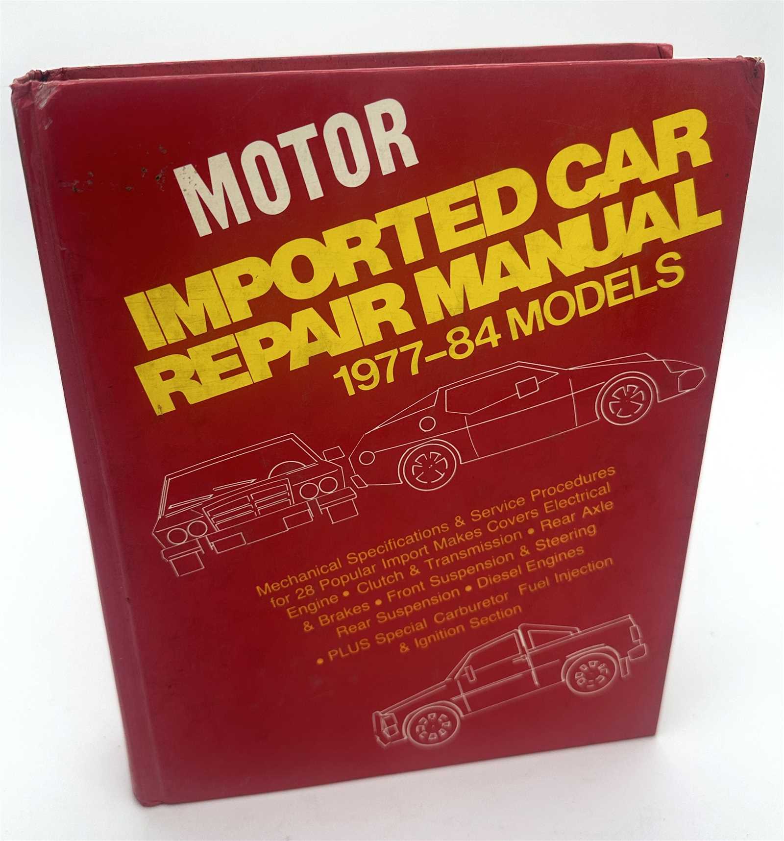 motor car repair manuals