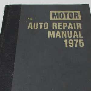 motor truck repair manual 34th edition