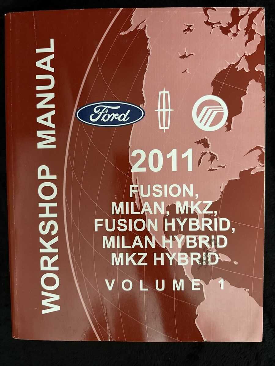 2011 ford fusion repair manual