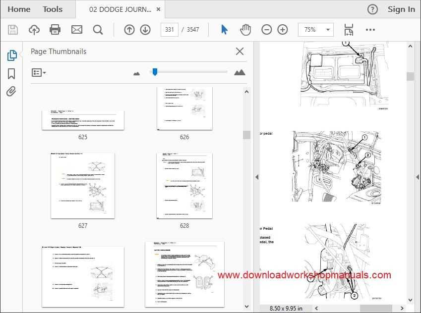 2013 dodge journey repair manual